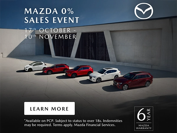 Mazda New Car Event from 17th Oct
