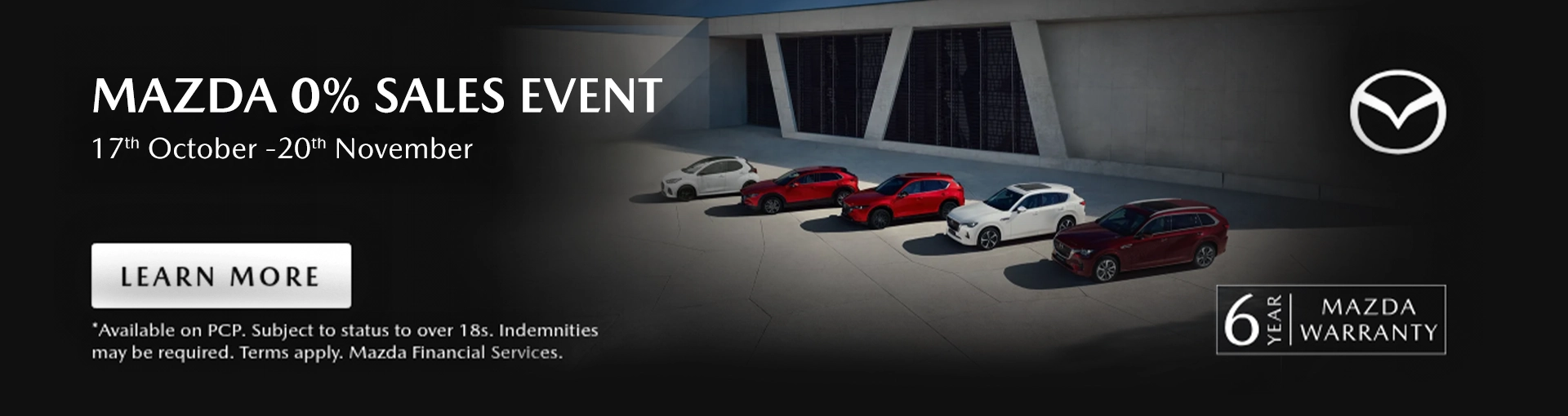 Mazda New Car Event from 17th Oct
