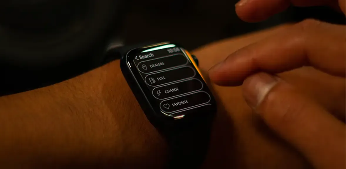 Mymazda app on apple watch